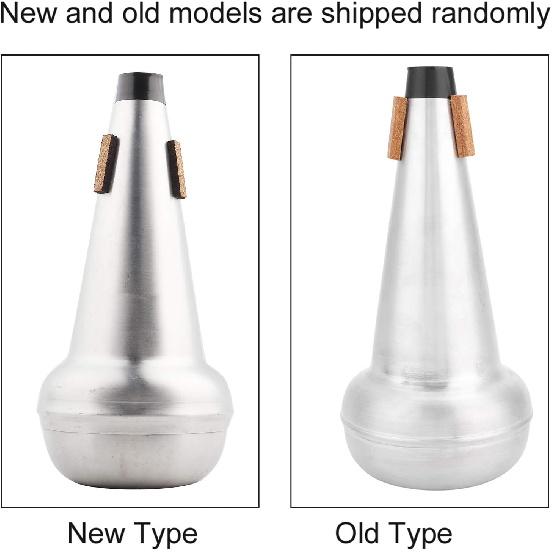 Tenor Trombone Mute Professional Aluminium Alloy Tenor Trombone Practice Mute for Trombone Musical Instruments Accessory