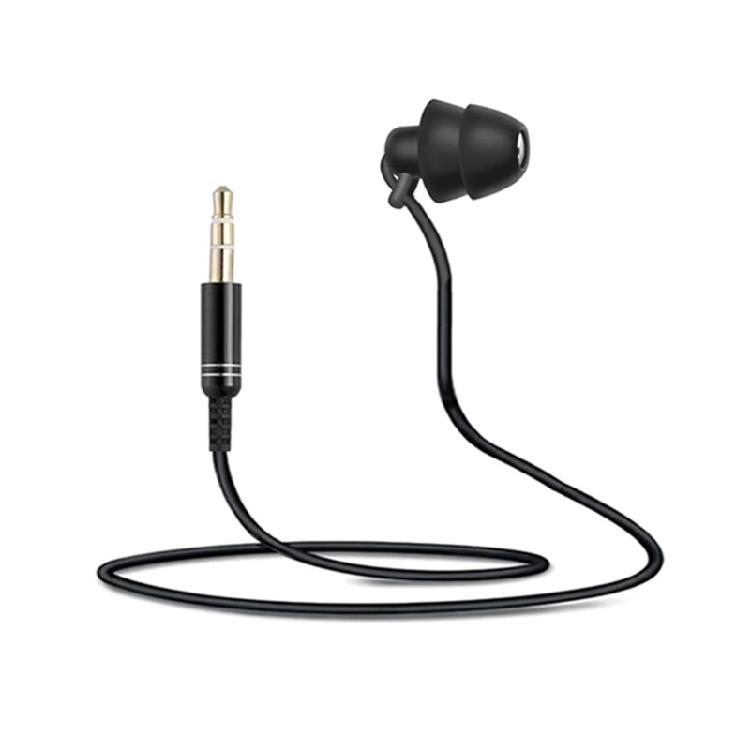3.5mm Headphone Jack Single Side Earphone Noise-cancellation Ear Bud for One Ear