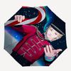 1pc Outdoor Umbrella with Anime Character Design - Automatic Opening/Closing, Portable 3-Fold Design, 8-Rib Iron Frame - Perfect for Fans, Travel