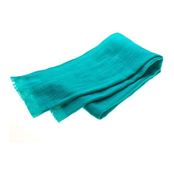 Imabari Certified Brand Imabari Kitaoru Scarf-Type High-Performance Towel for Hiking, Travel, and Outdoor Activities - Turquoise, Deodorizing,