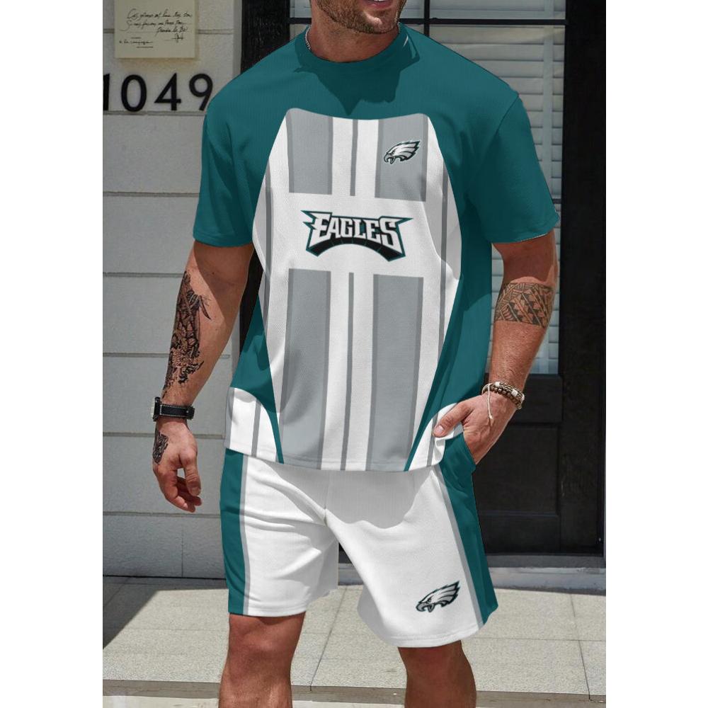 

Summer Men s Fashionable 3D Digital Printed Round Neck Short Sleeved Loose Oversized Breathable Comfortable Sports Wear S