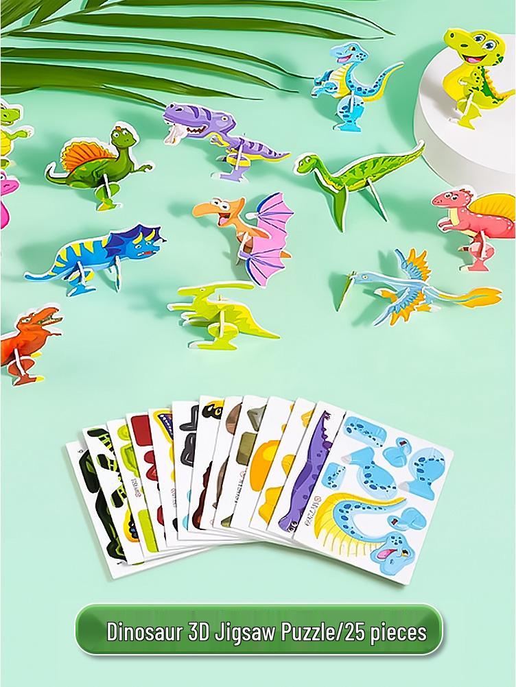 3D Insect Jigsaw Puzzle for Children – Fun DIY Animal Craft Toy