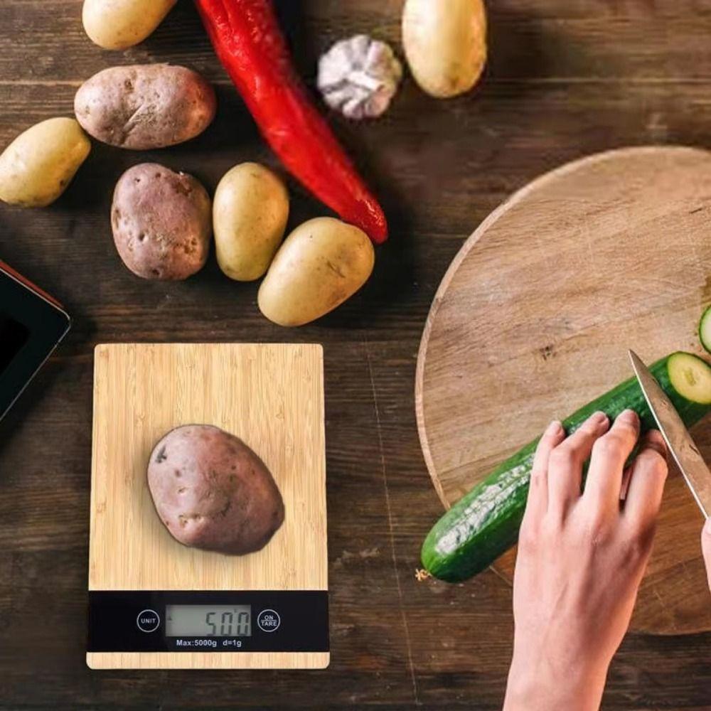 Tare Function Digital Food Scales 5kg Weighing Electronic Household Scale Cooking