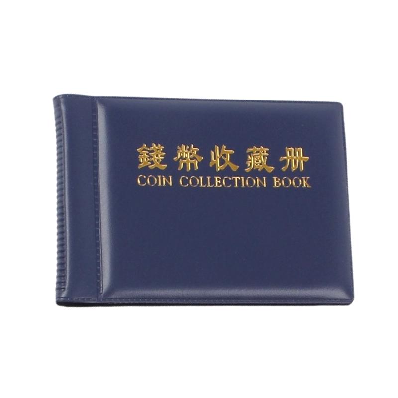 60 kapes Album na sbírku mincí Mini sáček na uložení penny Sběratelský organizér na peníze Dárky Albový držák na mince