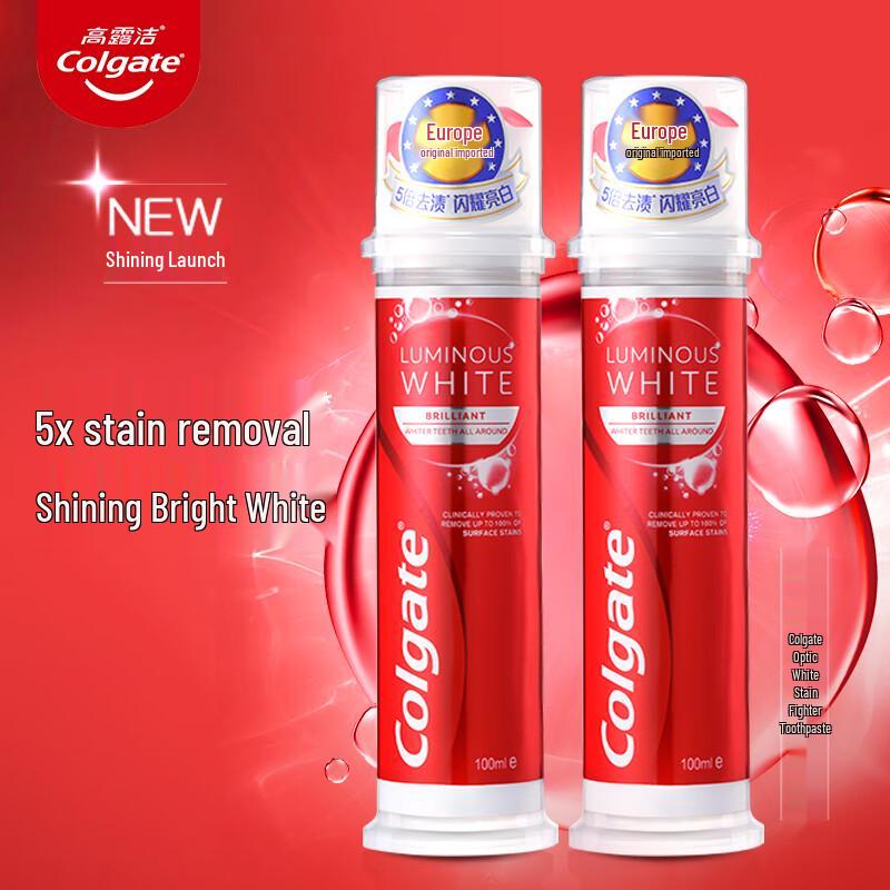 

Colgate Whitening & Gum Care Toothpaste Pump Duo