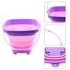 One Folding Bucket, Beach Water Play And Snowman-Making Toy, Multi-Functional Sand Digging Bucket And Snow Container, Essential