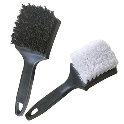 Car Cleaning Brush for Tire Rim with Plastic Handle and Nylon Bristles