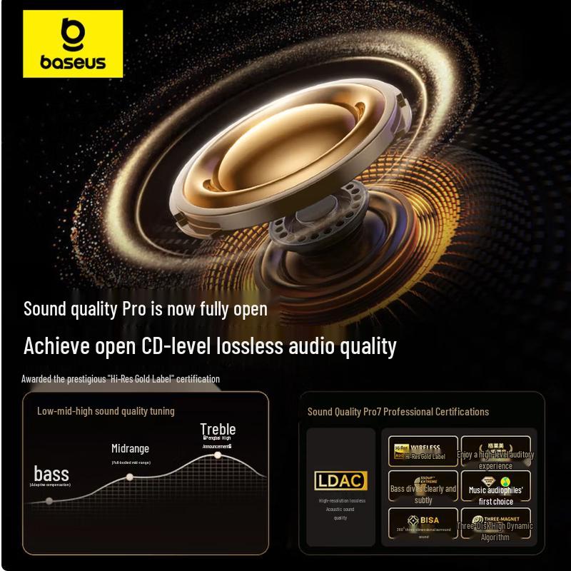 Baseus MC1 Pro Open-Ear Earclip Bluetooth Headphones