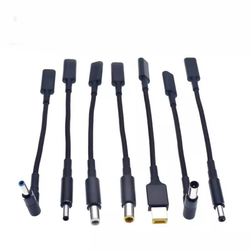 Jinneng 100W USB-C To DC 5.5x2.5mm PD Fast Charge Cable