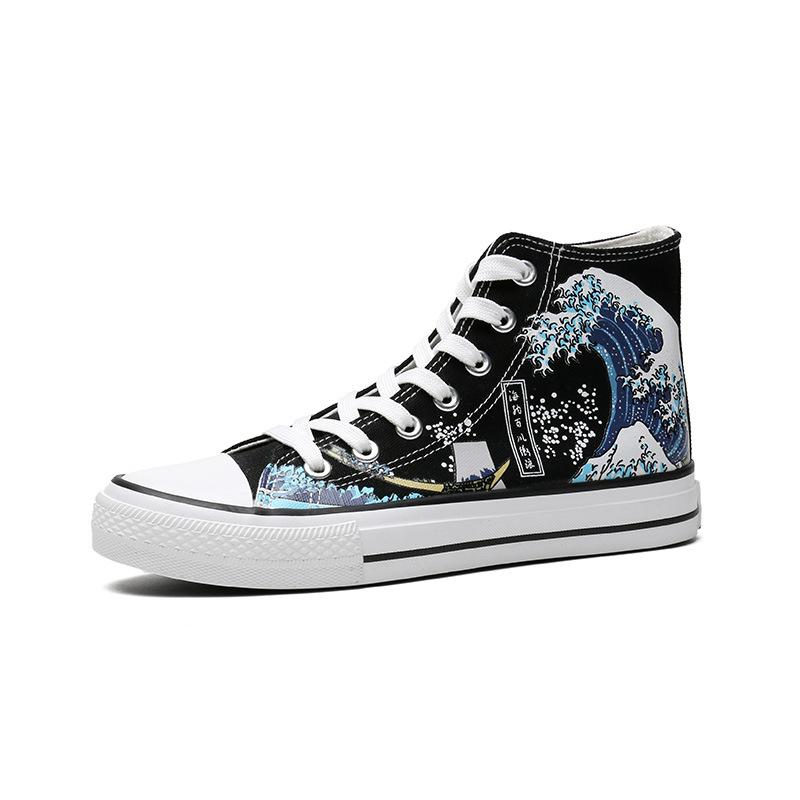 

Мужская обувь Весенняя парусиновая обувь Повседневная обувь 44 чёрный