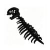 PP Cotton Dinosaur Skeleton Costume Skeleton Design 3D Dinosaur Skeleton Capes Plush Softness Easy To Clean for Halloween Themed