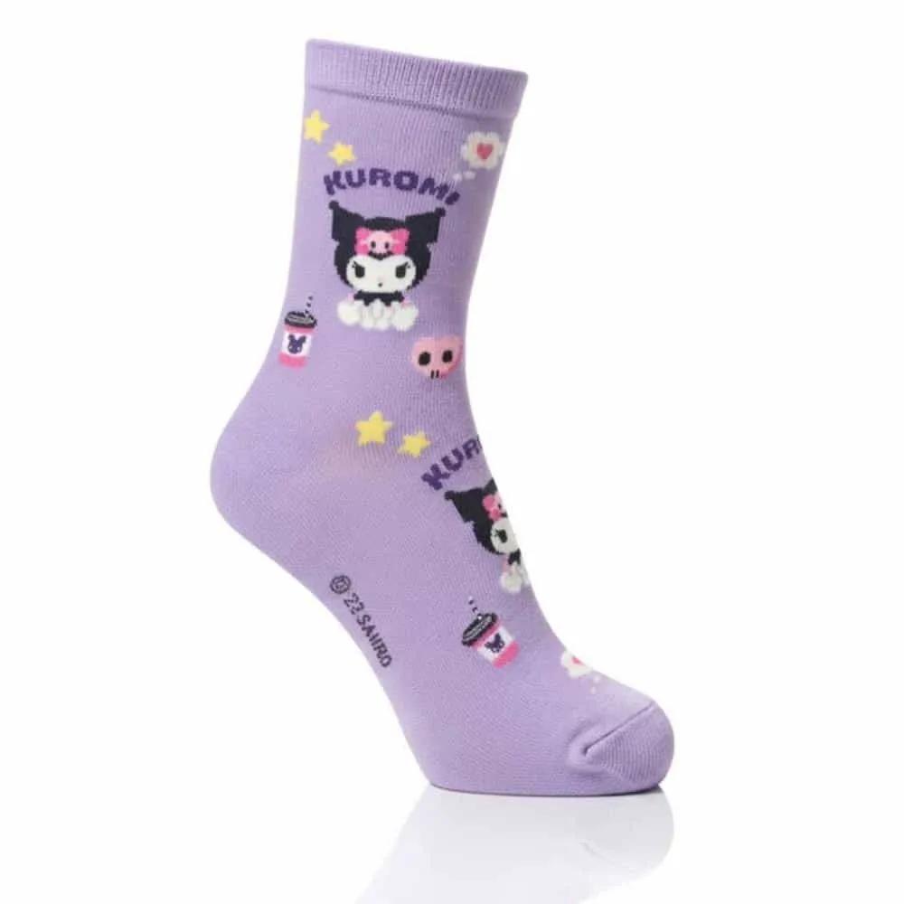 [Sanrio] Kuromi Socks Sneaker Socks Casual Socks