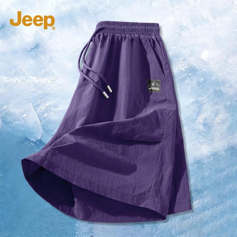 JEEP Men s Summer Cool Breathable Loose Fit Shorts M