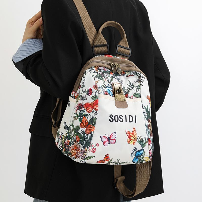 Sac à dos de voyage léger pour femmes, sac à dos Oxford, sac à dos de voyage