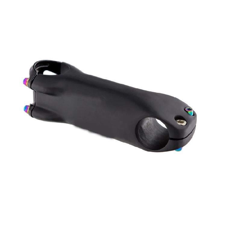 Carbon Fiber 6 Degree Adjustable Bike Stem Replacement Handlebars Stem High Strength Light Weight Handlebars