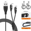 Cablu de Încărcare Rapidă USB Tip-C 2 în 1 pentru Căști Shokz AS800/S810/S710 Openswim Pro Conducție Osoasă Adaptor Magnetic de Încărcare