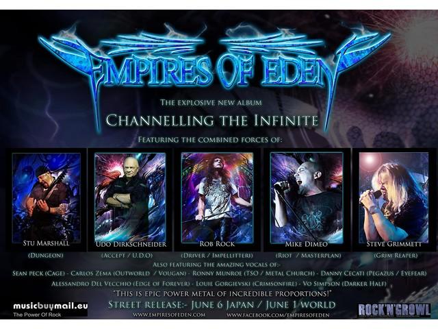 [CD] Channeling The Infinite 2 Bonus Track JEWEL CASE EMPIRES OF EDEN RBNCD-1100