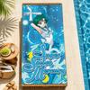anime cartoon cute S-SailorS M-Moon FK Towel Pool soft Beach Towels Trip swim bath Towel Gym Spa home room Decor Holiday Gift