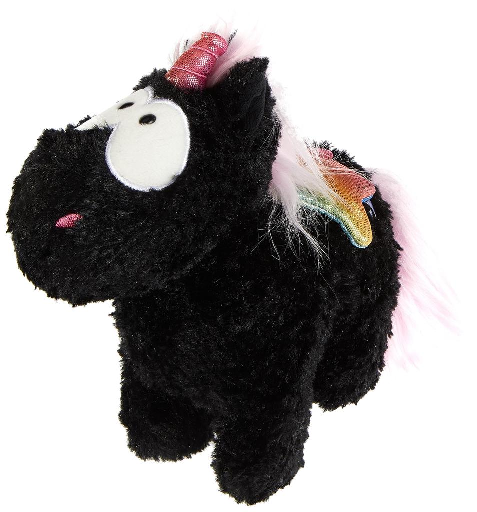 NICI Unicorn Rainbow Inn Plush Black Toy, 22cm, Germany, 3047376,