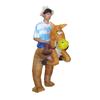 New jazz horse inflatable suit performance makeup props costume zebra inflatable suit