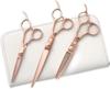 A Japanese Scissors Manufacturer Specializing In Pink Gold Titanium Set for Includes Base Cut Scissors and Mini Scissors Perfect for Everyday Thinning