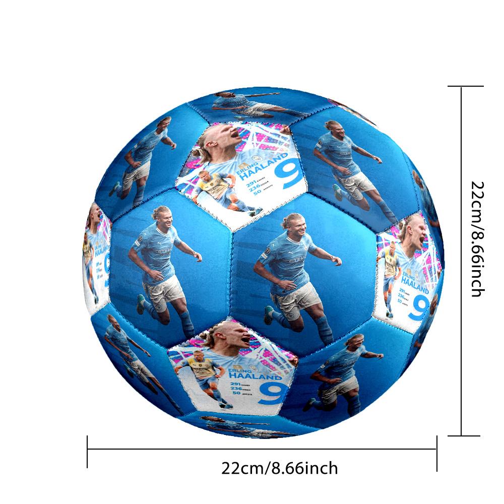 Haaland Etihad Airways Football Celebration Size 5 Soccer Football Machine Sewn Indooroutdoor Universal Football Unique Gift For Soccer Lovers