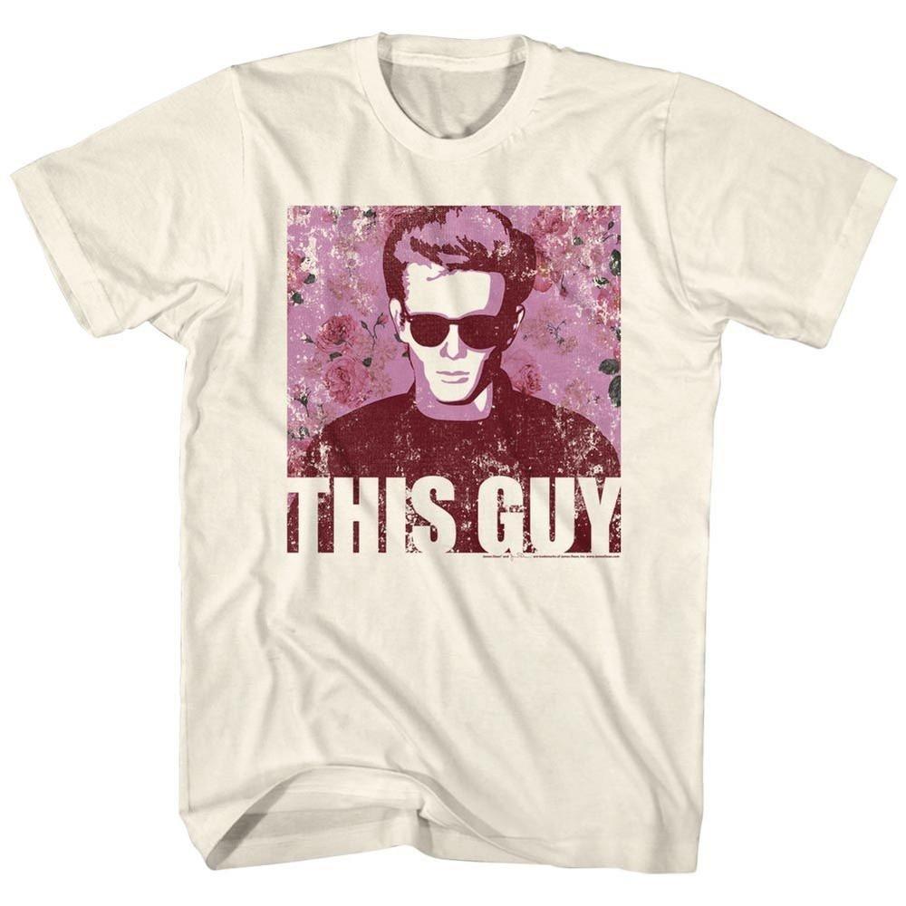 

James Dean - Flowery Dean - Short Sleeve - Adult - T-Shirt 4XL