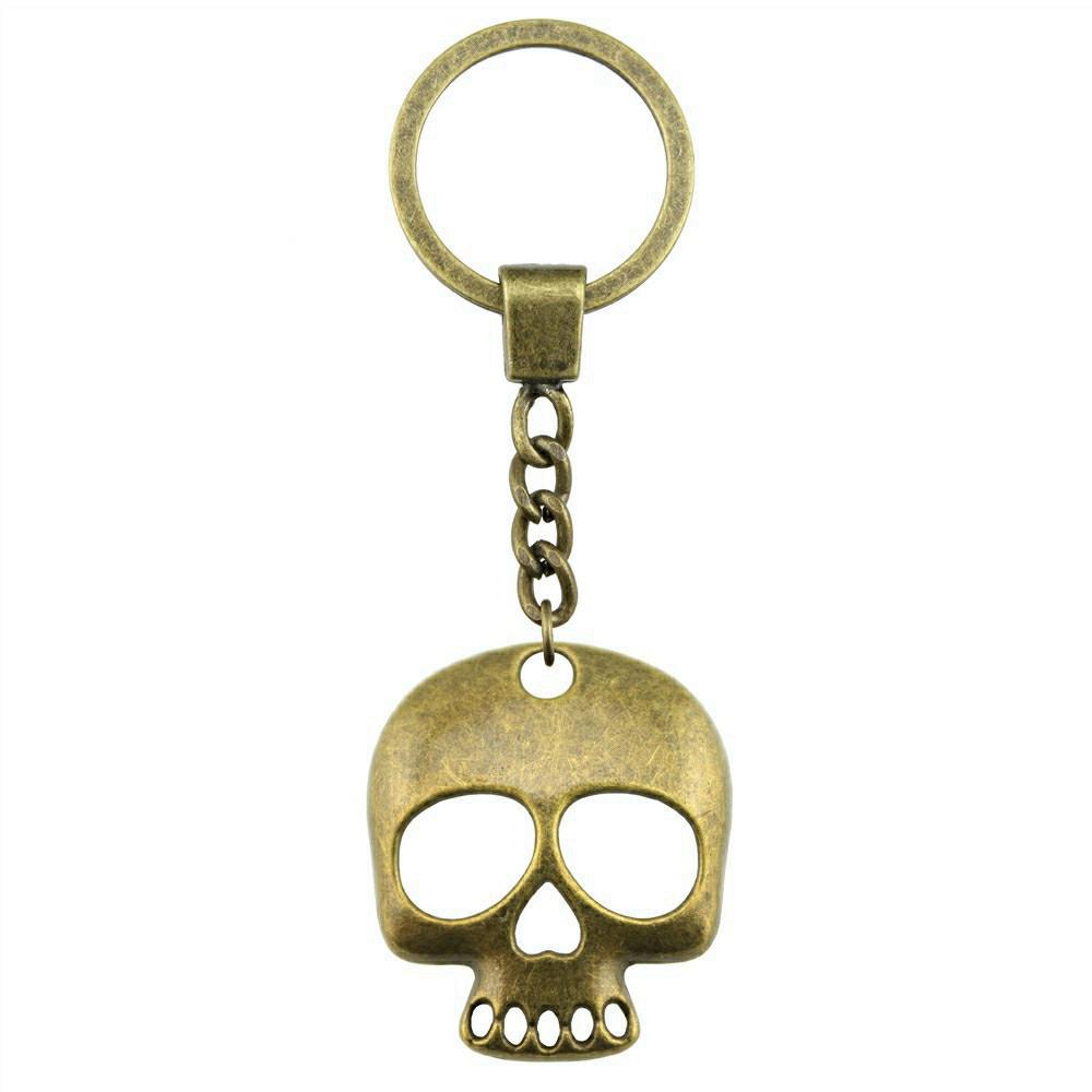 30mm Keychains Bat Cross Skull Vintage Jewelry Supplies QY006