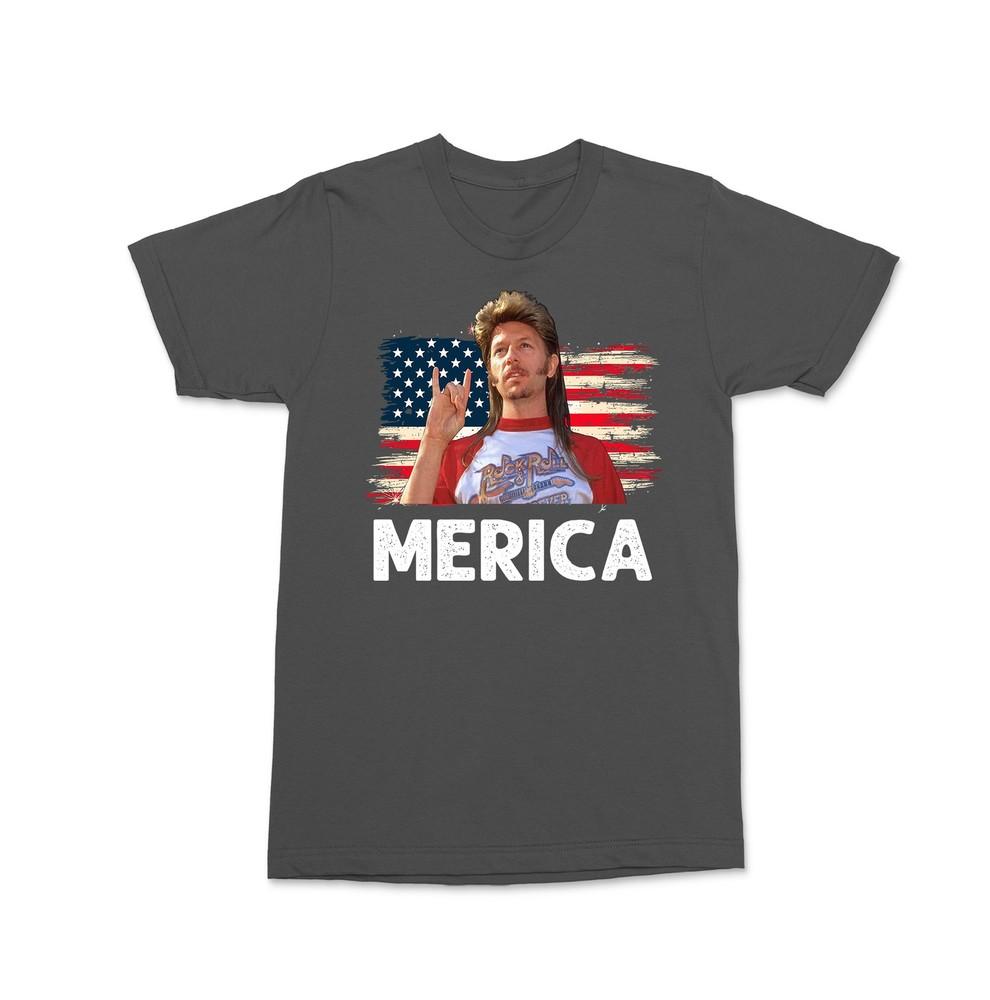 Joe Dirt Merica Fireworks Design - 4th Of July Funny Unisex T-Shirt Unisex T-Shirt XL