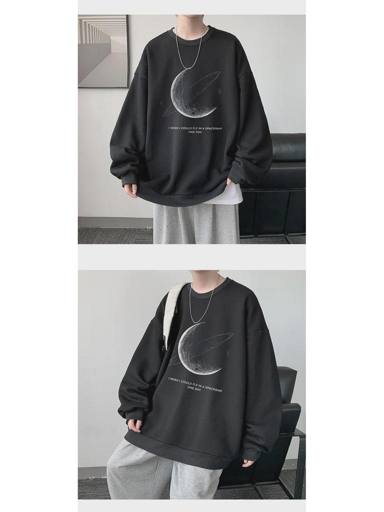 Men's Trendy Long-Sleeve Sweatshirt 2023 - Lightweight Spring/Autumn Inner Layer T-Shirt