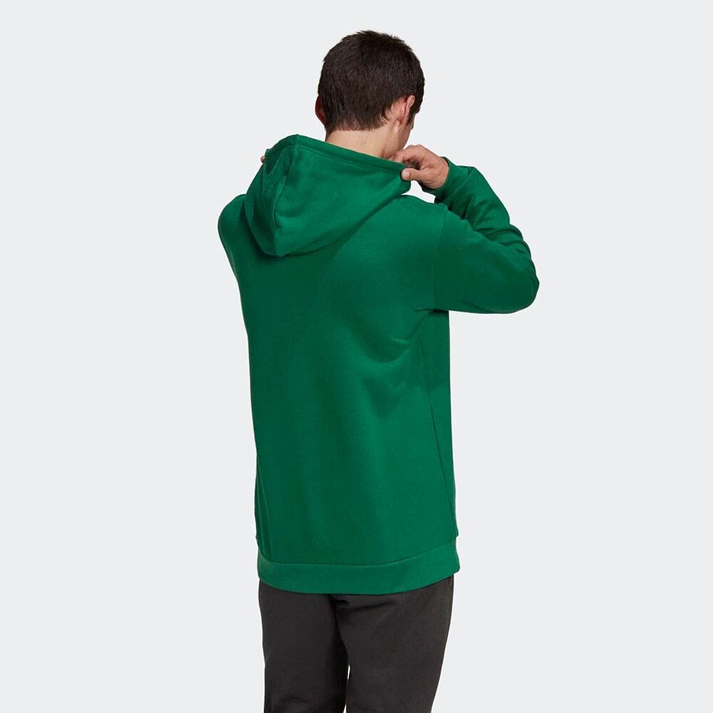 adidas Originals TREFOIL French Terry Fleece Size O Dark Green HOODIE, Sweatshirt, (177-183cm), FTR07,