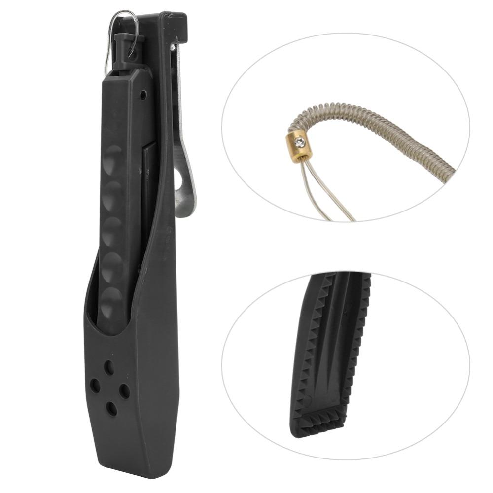 Anti-Skid Handle Fish Lip Gripper with Sleeve Fishing Pliers Fish Gripper Long Distance Fishing