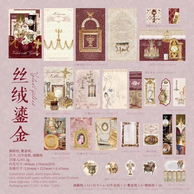 

35sheets/lot Memo Pads Sticky Notes Century Ensemble diary Scrapbooking Stickers Office School stationery Notepad