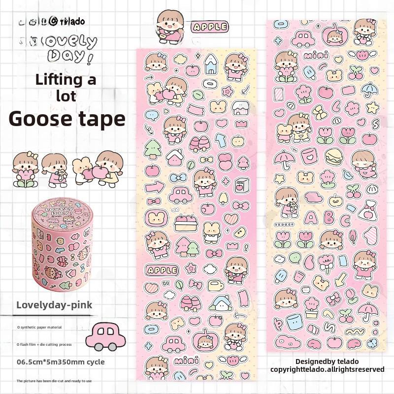 

Лента для блокнота Tirado Graffiti - милые мультяшные декоративные наклейки