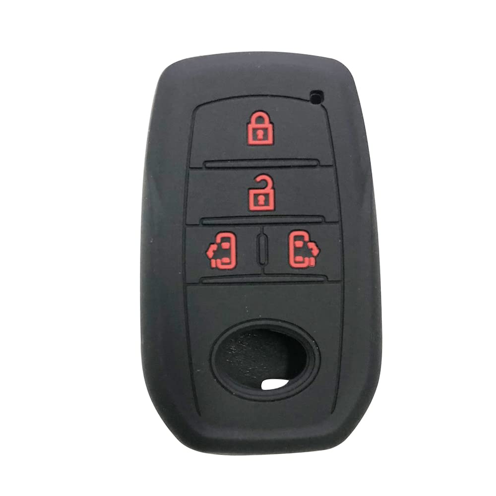 Kinotaka эксклюзивный дизайн Toyota силиконовый чехол для умного ключа новый VOXY M чёрный
