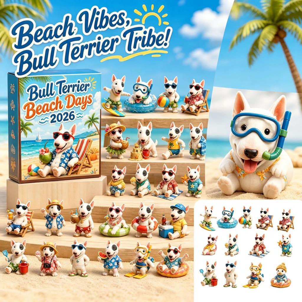 Acrylic Vacation - Collectible Toy Figure for Dog Lovers