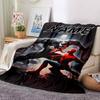 Custom Name Superhero Comic Collage Blanket for Couch & Bed, Plush Cozy Fuzzy Blanket Super Soft & Warm Blankets for Fall and Winter. 090814