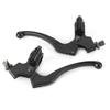 Pair Universal Motorcycle Clutch Levers Drum Brake Handle for Dirt Bike ATV with 22mm Handlebar