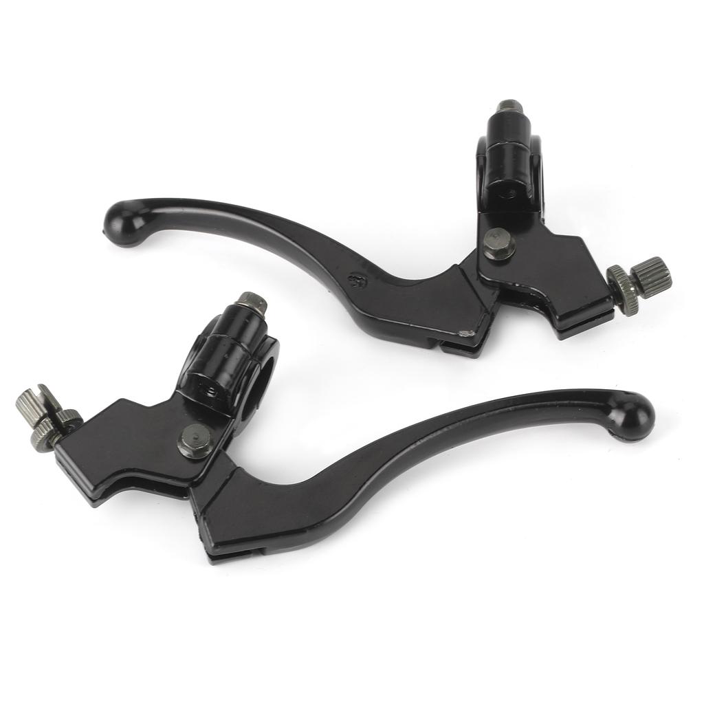 Pair Universal Motorcycle Clutch Levers Drum Brake Handle for Dirt Bike ATV with 22mm Handlebar