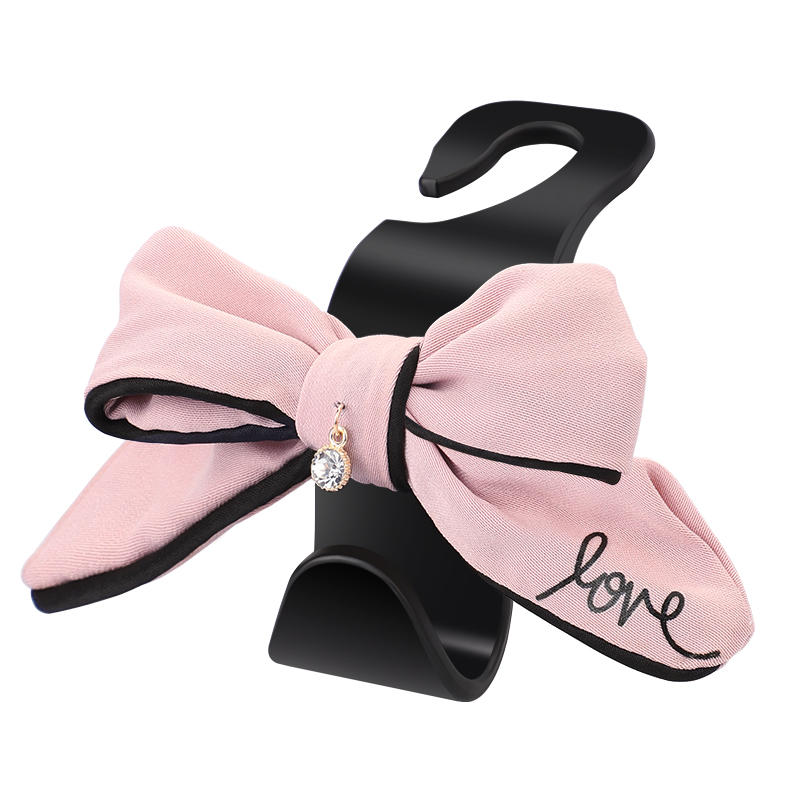 

1 шт. милый бриллиантовый бант для автомобильного сиденья, подголовник, крючок, вешалка, органайзер для хранения, универсальный для сумочки, кошелька, пальто, аксессуаров, тип S