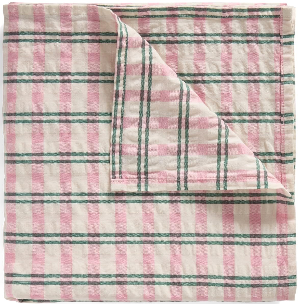 

garbo&friends Swaddle Blanket (Check Carnation)