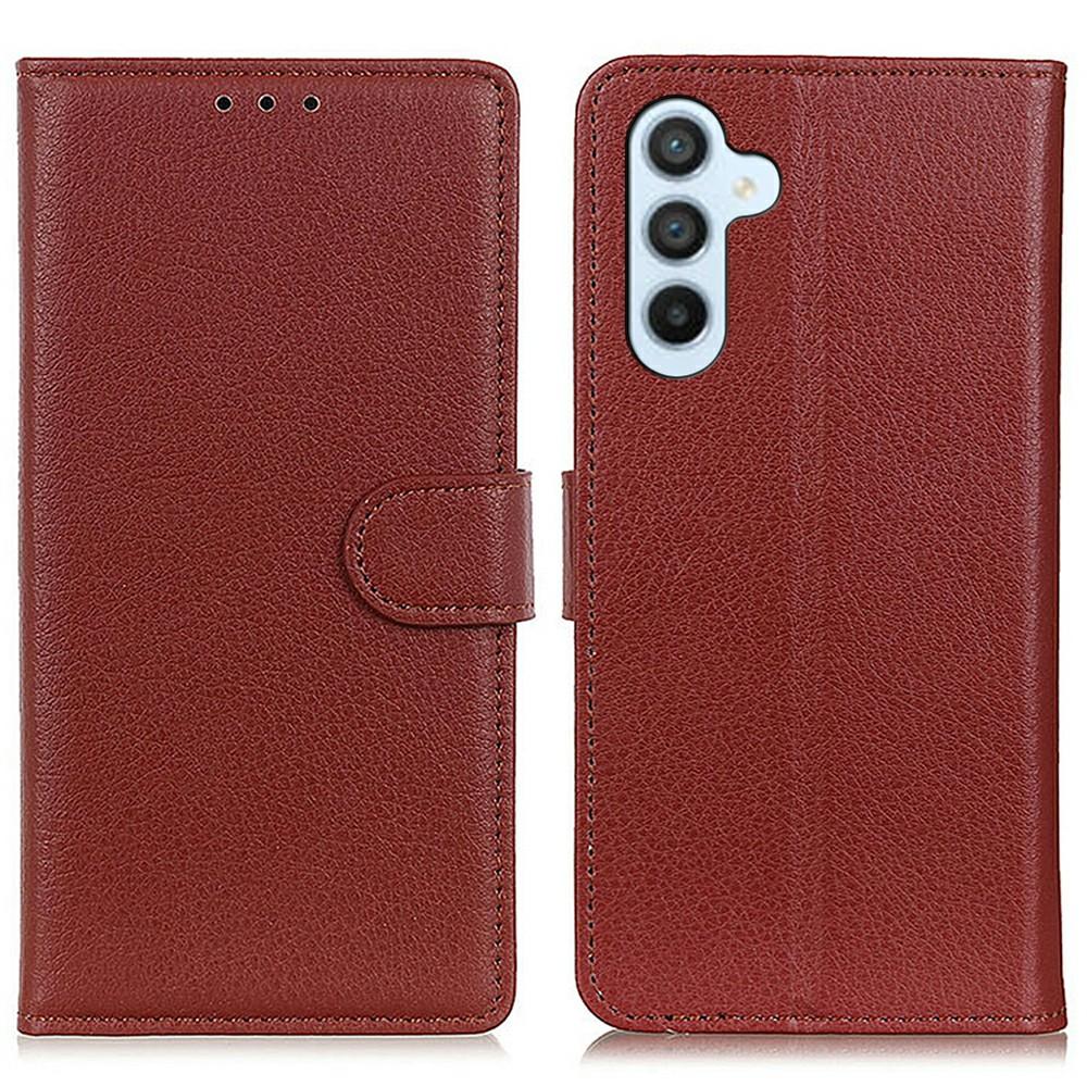 For Samsung Galaxy A26 5G Wallet Case PU Leather Phone Cover Litchi Texture