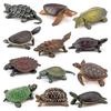 Simulated Turtles Fridge Magnets Artificial Tortoise Models Snapping Turtle Grass Tortoise Fridge Stickers Children Gifts