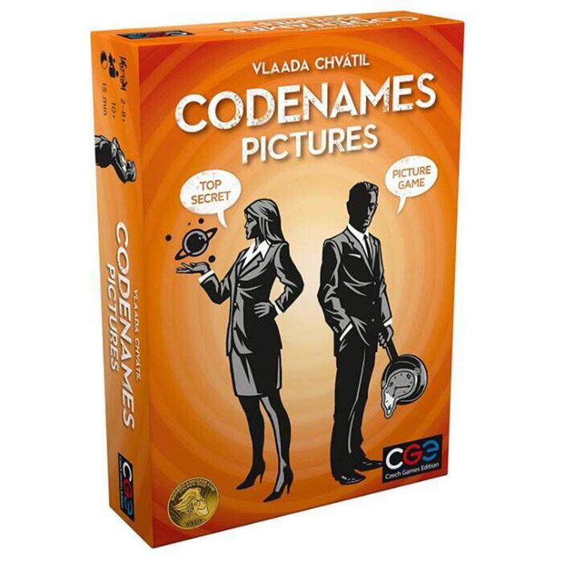 Codenames Strategy Board Game Card Game 2-8 Players Spymaster Party Game Family Game Night Ideal For Teamwork & Strategic Think