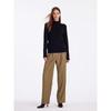 GOELIA Women's Cashmere Half-High Neck Pullover Sweater