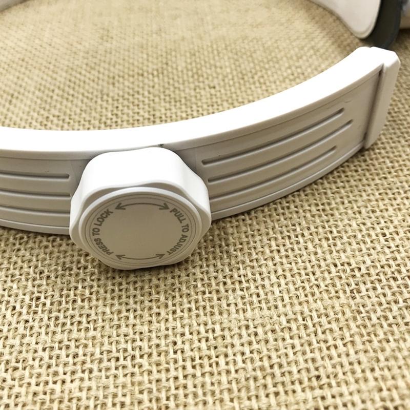 LED Head Magnifier,Hands Free Headband Magnifying Glasses with 5 Led,Professional Jeweler Loupe