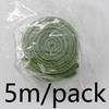(5 meters/pack) 40mm color linen fabric iron wire edge ribbon gift box packaging ribbon festival decoration handmade DIY