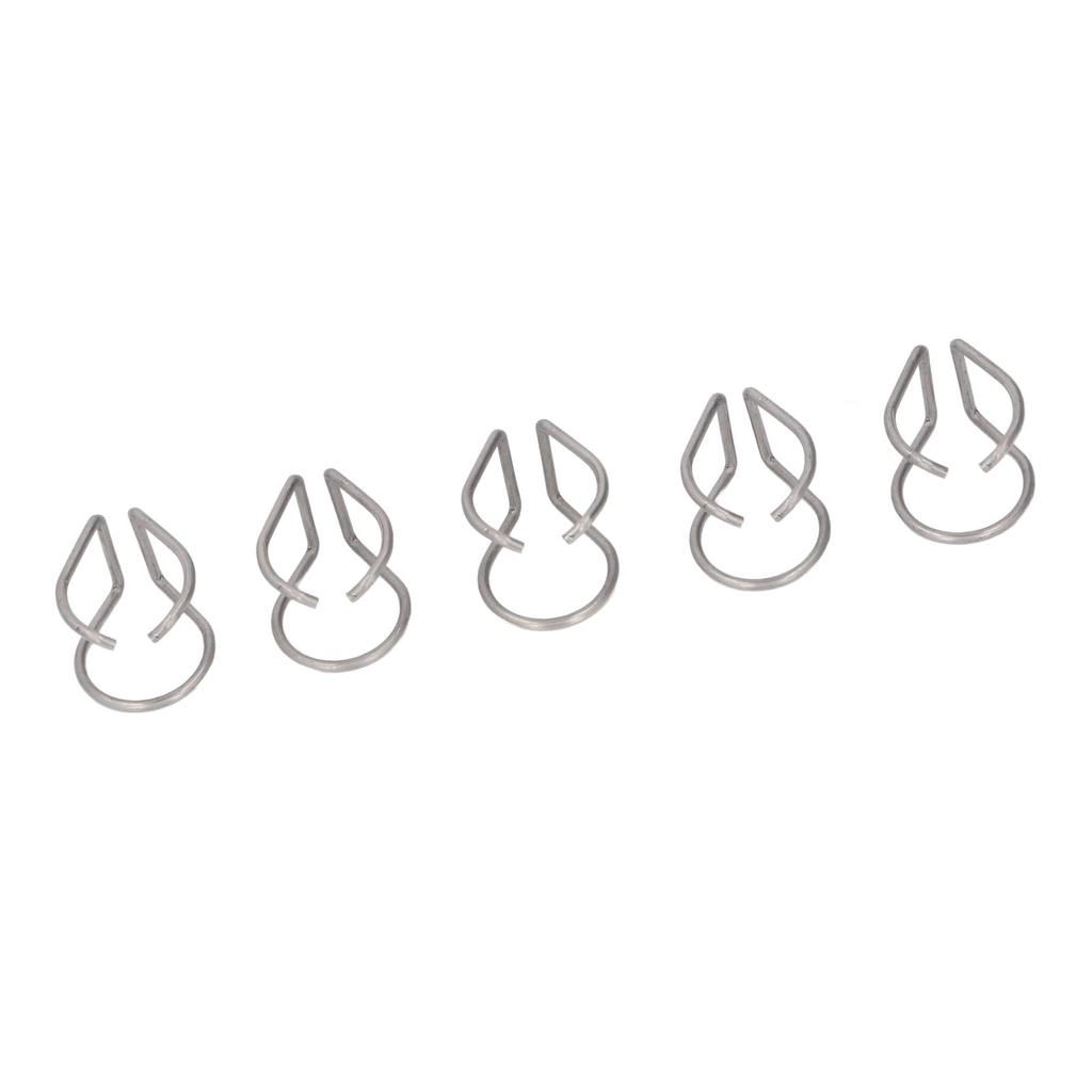 5 Stück Abstandshalter CV0010 Legierter Stahl Federabstandshalter für S45 S25 Plasma-Schneidbrenner