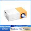 Projetor Mini 25W 1080P Alta Definição Home Theater LED Projetor Portátil Pequenos Equipamentos de Vídeo