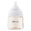 MOYUUM Plastic Baby Bottle, White, 80ml (PPSU), for Ages 0 Months and Up, Wide Neck, Round Hole, 2025 Model